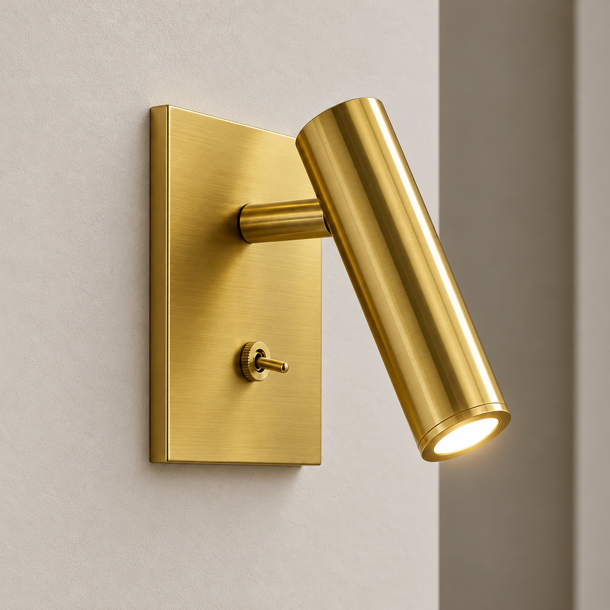 Bower Minimalist Aluminium LED Wall Lamp