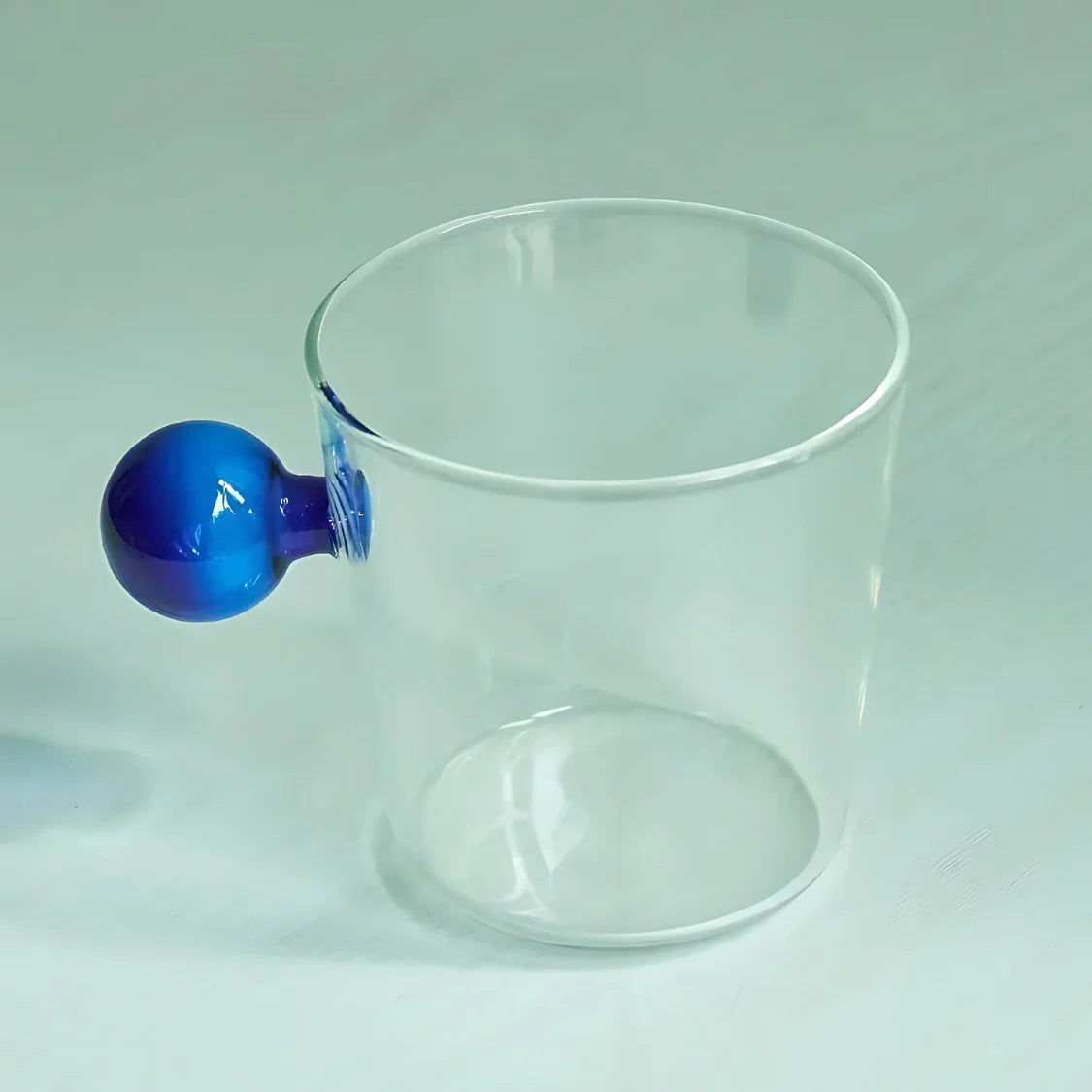 Ajaccio | Drinking Glass Set with Unique Colored Ball Handle | 300ml Capacity for Stylish Beverages 6