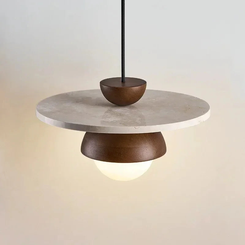Alira | Pendant Lighting with Natural Wood Finish & Energy-Efficient LED | Stylish Hanging Lights for Cozy Spaces 3