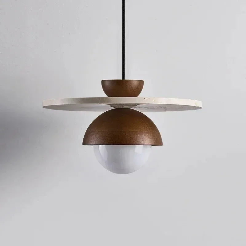 Alira | Pendant Lighting with Natural Wood Finish & Energy-Efficient LED | Stylish Hanging Lights for Cozy Spaces 4