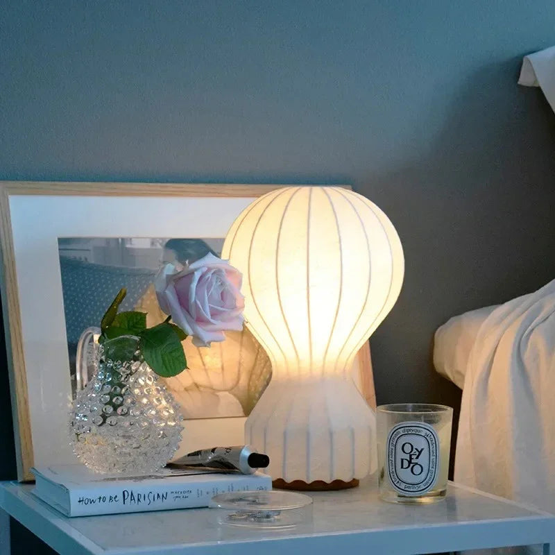 Andon Collection | Art Deco Table Lamp with Unique Hot Air Balloon Design | Stylish Bedside Lighting for Modern Bedrooms 8