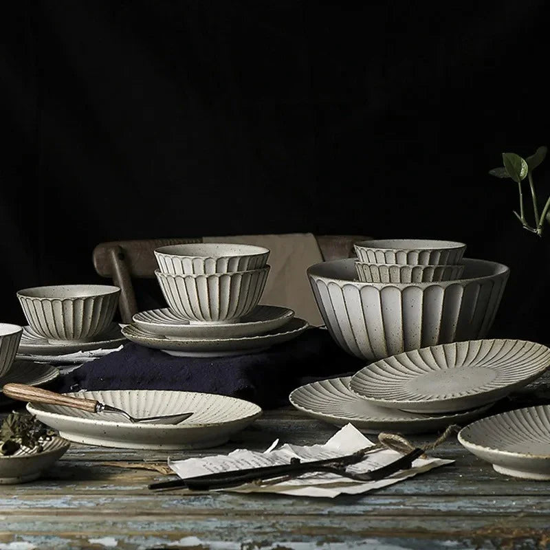 Antora | Ceramic Dinner Set with Glazed Finish | Elegant Dinnerware for Timeless Dining 3