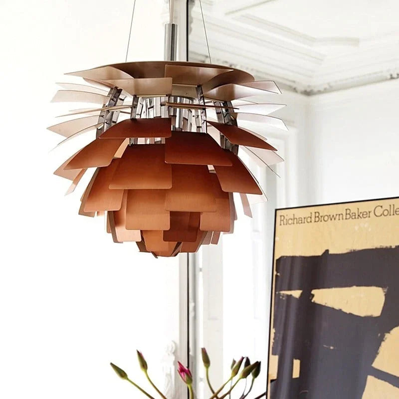 Artichoke Pendant Lamp | Modern Pendant Lighting with Adjustable Height | Stylish Fixture for Contemporary Kitchens 1