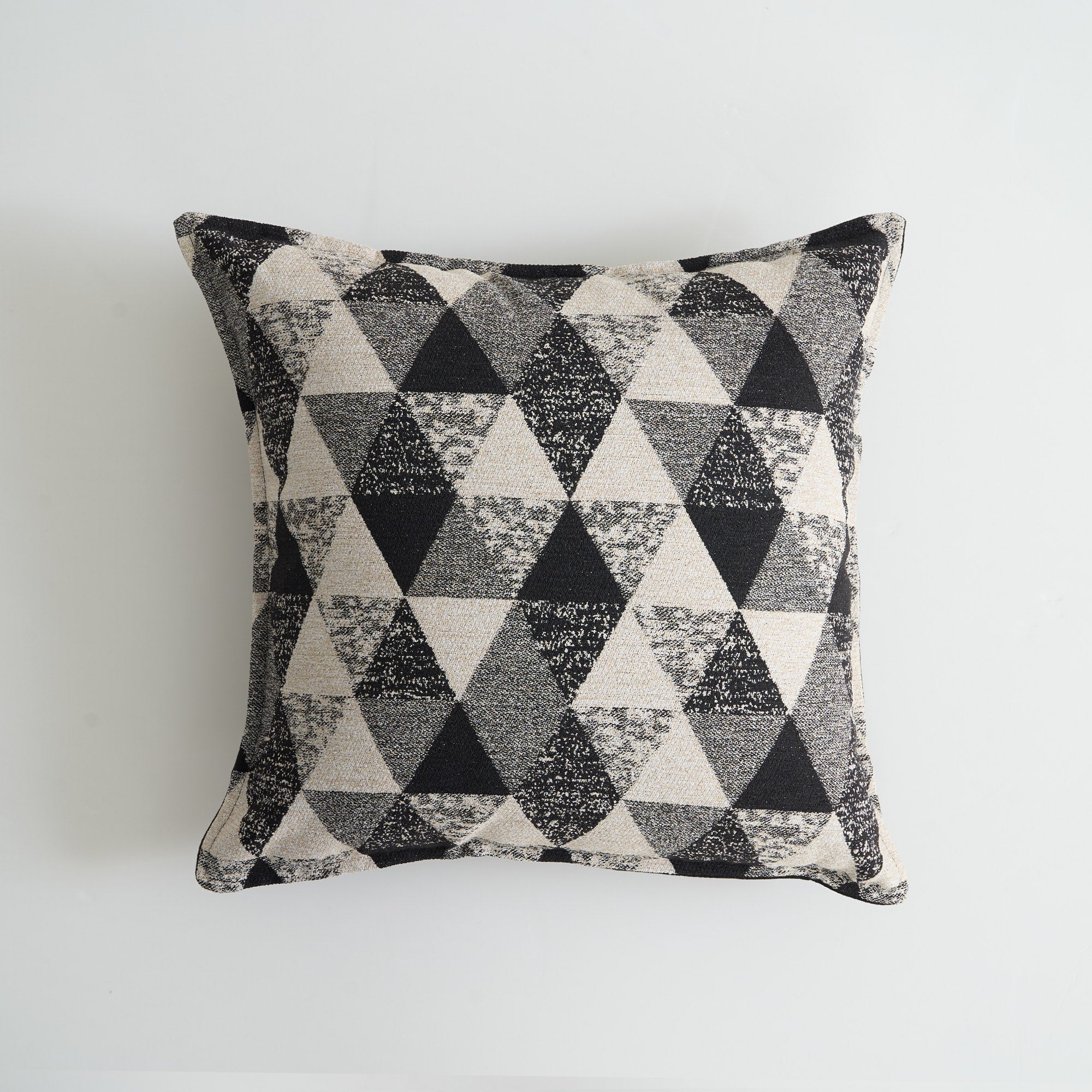 Artistic Home Decor | Modern Art Cushion Cover with Hidden Zipper | Cozy Black & White Design for Stylish Interiors 5