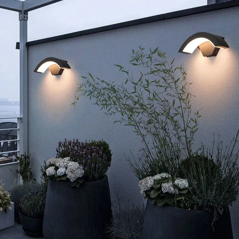 Astrid Collection | Outdoor Wall Lantern with Motion Sensor | Elegant Black Design for Patios and Gardens 4