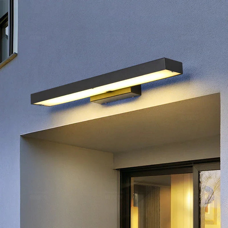 Aurora | Outdoor Wall Lights with Motion Sensor & Dusk-to-Dawn Feature | Weatherproof Design for Enhanced Safety 1