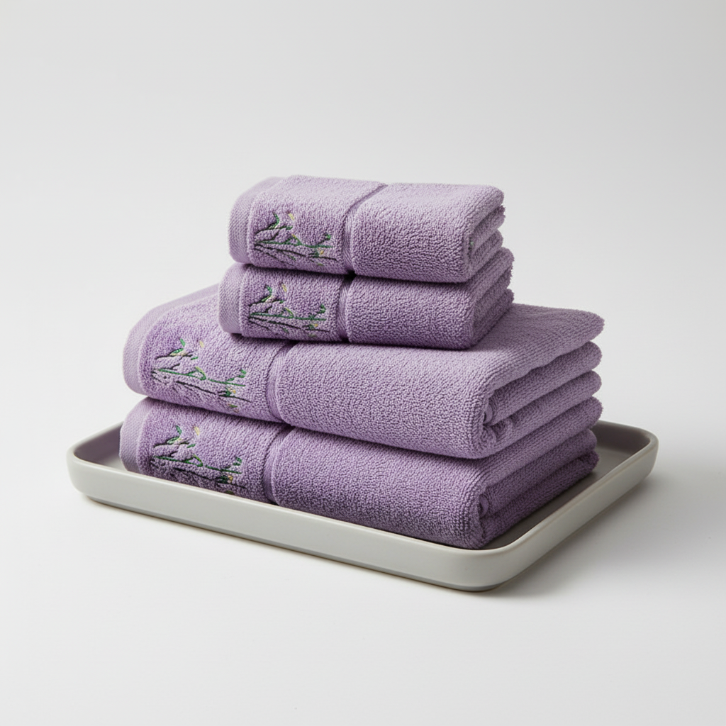 BambooSoft | Bath Towels Set with Antibacterial Properties | Ultra-Absorbent for Comfort and Hygiene 0