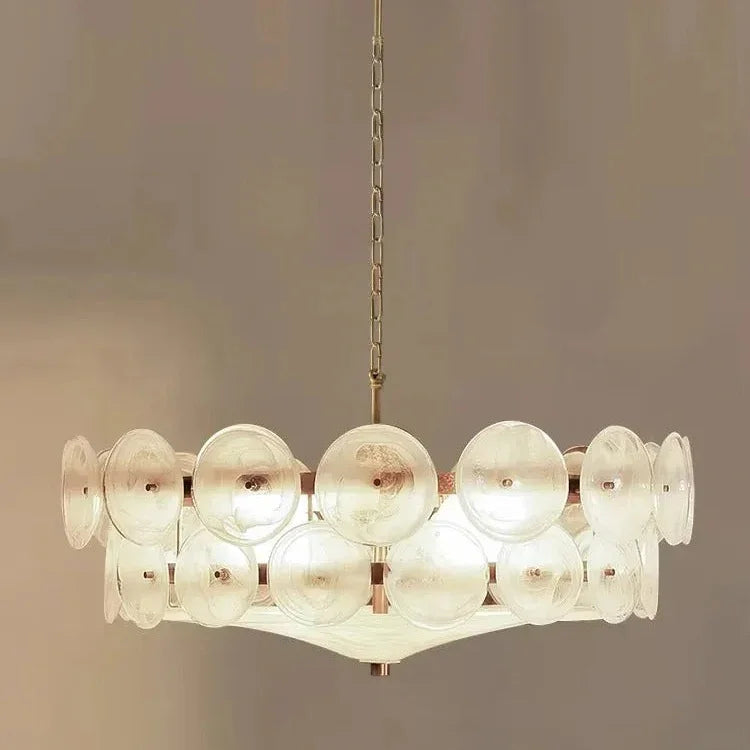 Clara Collection | Modern Chandelier Light with Vibrant Glass Stones | Postmodern Design for Elegant Dining Ambiance 3