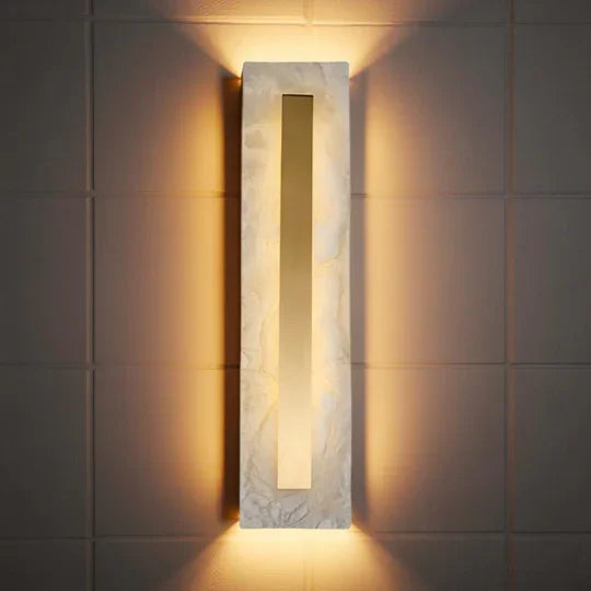 Designer Marble Wall Lamp | Integrated LED Sconce Lighting for Elegant Ambiance 8