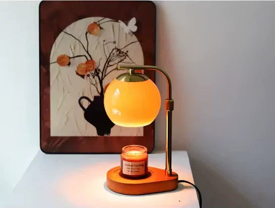 Elegant Candle Warmer Lamp with Ambient Light | Cozy Atmosphere for Any Room 7