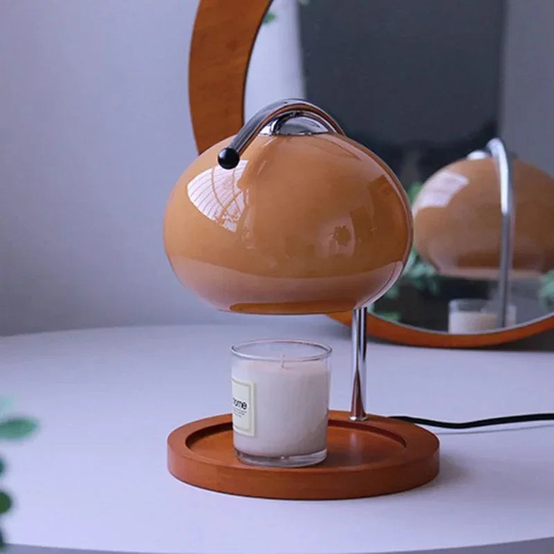 Elegant Candle Warmer Lamp with Ambient Light | Multifunctional Table Lamp for Cozy Atmosphere 5
