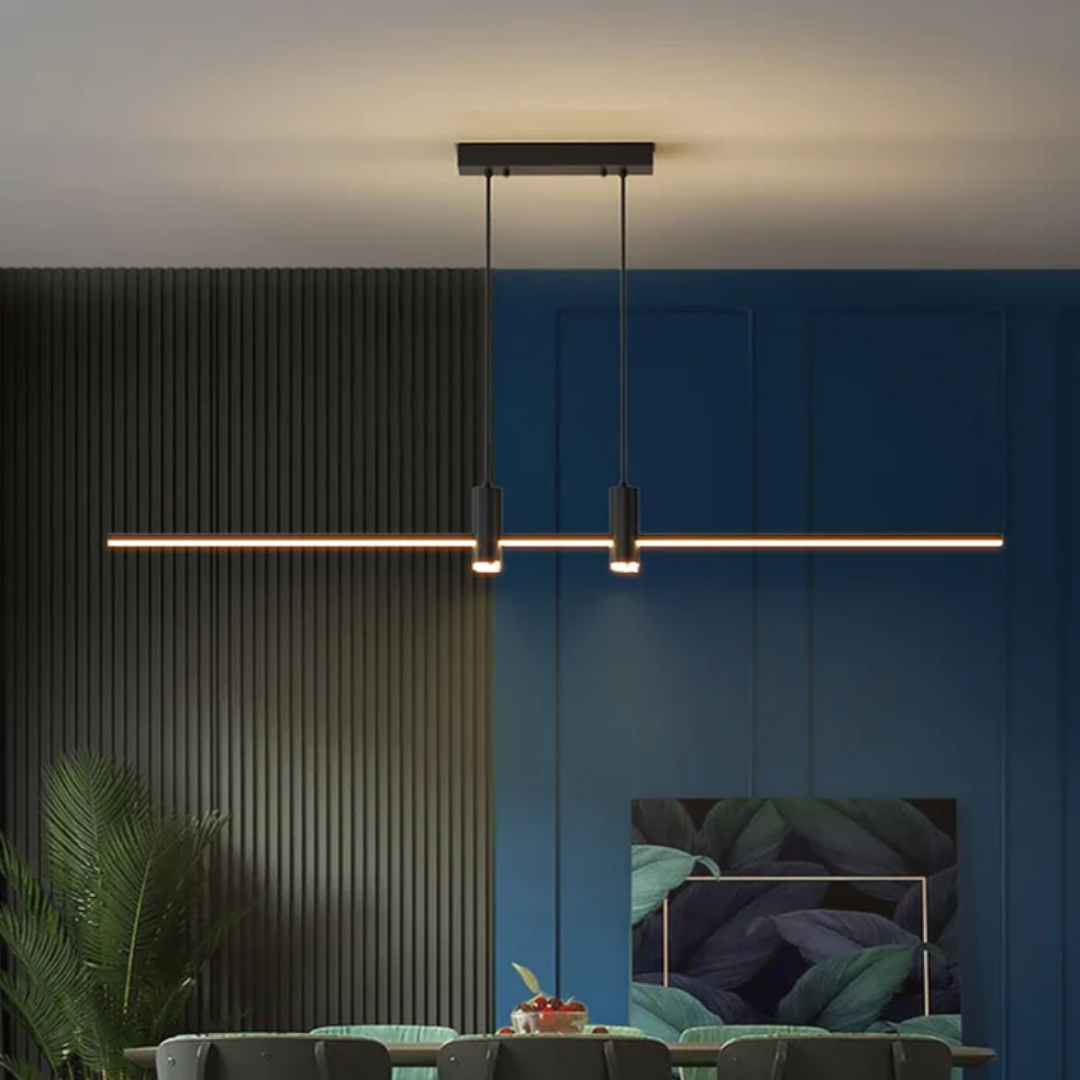 Elegant Hanging Lamp | Dimmable Kitchen Pendant Lighting with Adjustable Height | Modern Design for Cozy Dining Ambiance 1