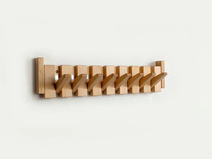 Elegant HarmonyCoat | Wall Mounted Coat Rack with Piano Design | Stylish Storage for Entryway Organization 6