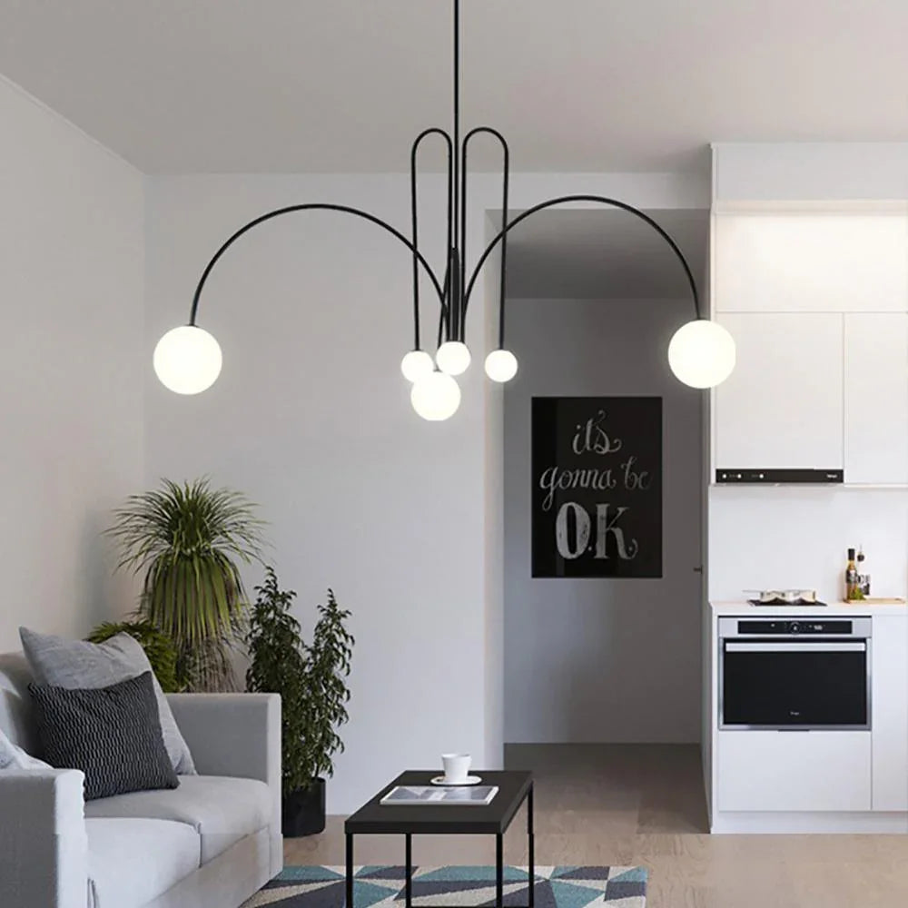 Elegant Lighting Collection | Designer Chandelier Light with Striking Design | Luxurious Fixture for Sophisticated Interiors 6