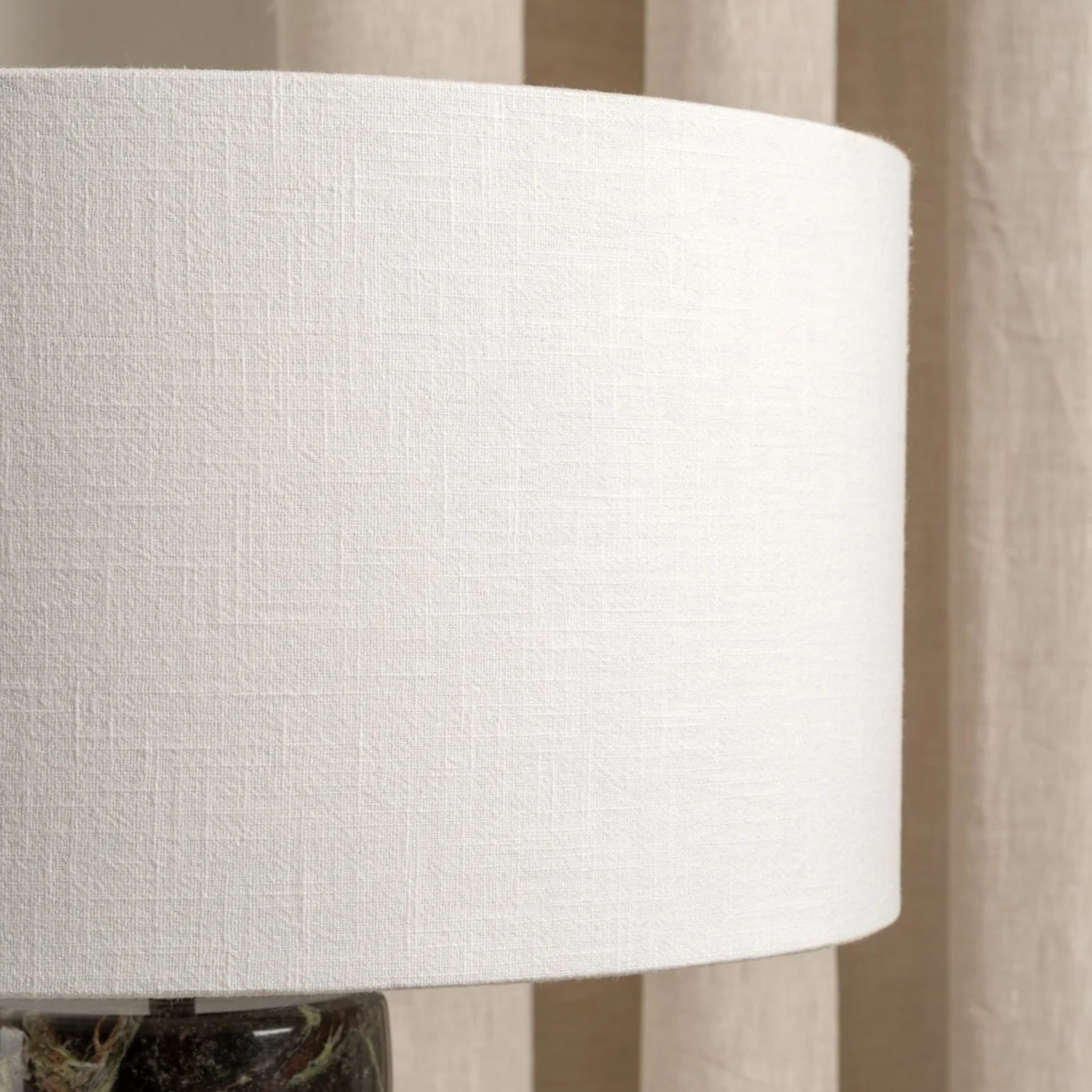 Elegant Marble Table Lamp with Soft Diffused Shade | Timeless Design for Ambient Lighting 7