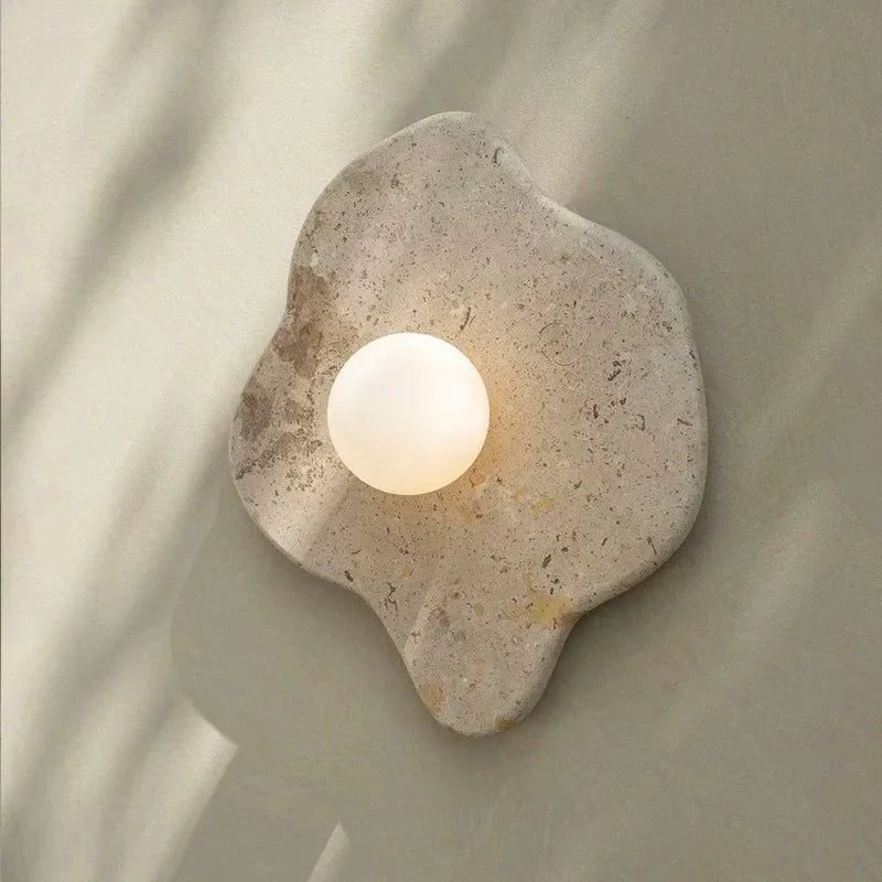 Elegant Marble Wall Lamp | Soft Ambient Lighting for Cozy Spaces 2