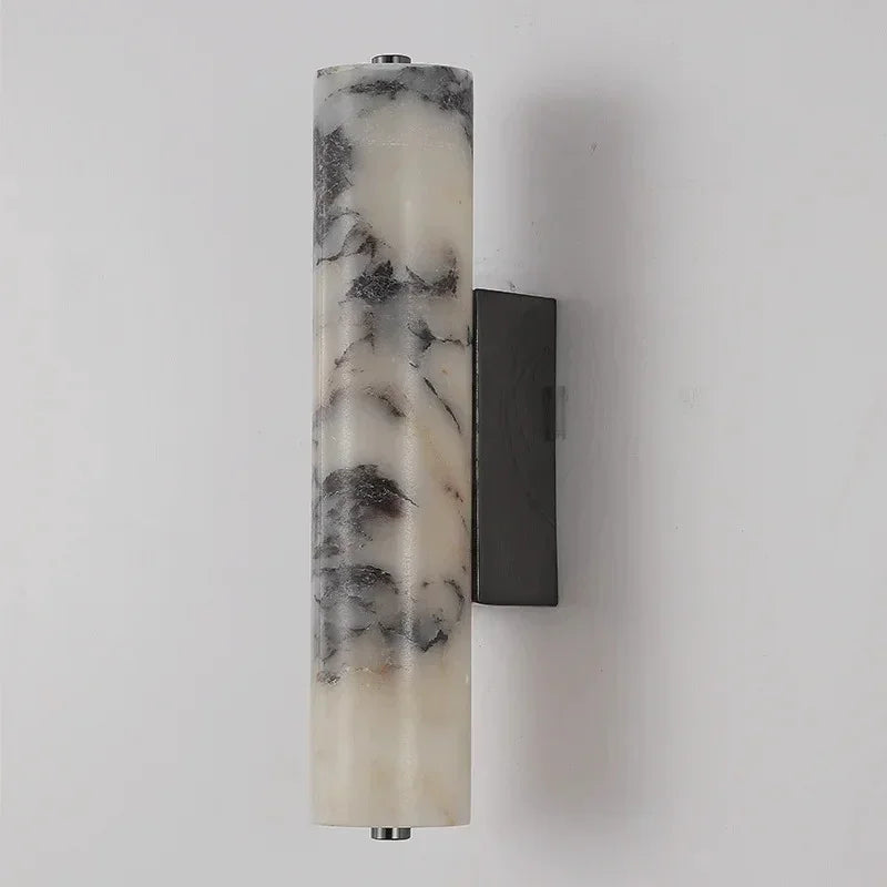 Elegant Marble Wall Sconce Lighting with Soft LED Glow | Modern Design for Cozy Interiors 1