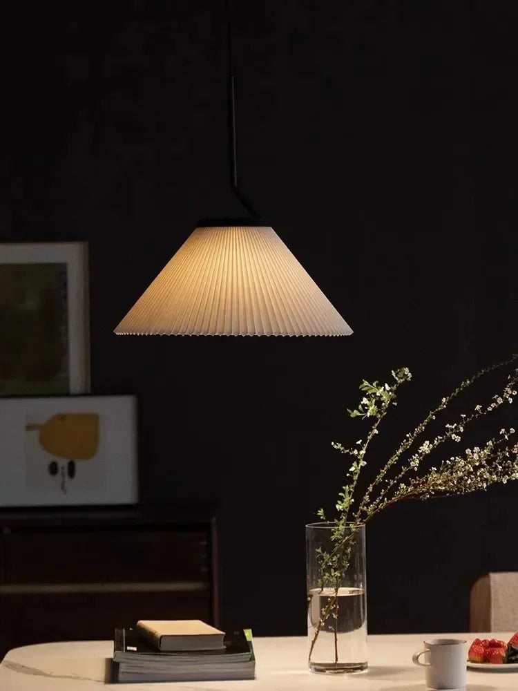 Elegant Pendant Light | Modern Kitchen Pendant Lighting with Soft Fabric Shade | Warm Glow for Home and Cafe 6