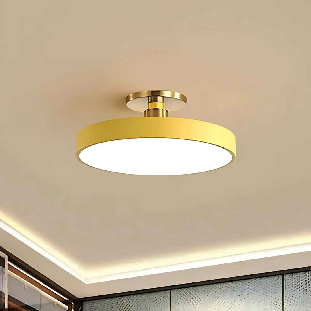 Elegant Scandinavian | LED Ceiling Lamp with Energy-Efficient Lighting | Modern Design for Stylish Interiors 3