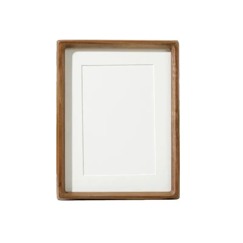 Elegant Wood Photo Frame with Rounded Corners | Handcrafted Design for Timeless Display 4
