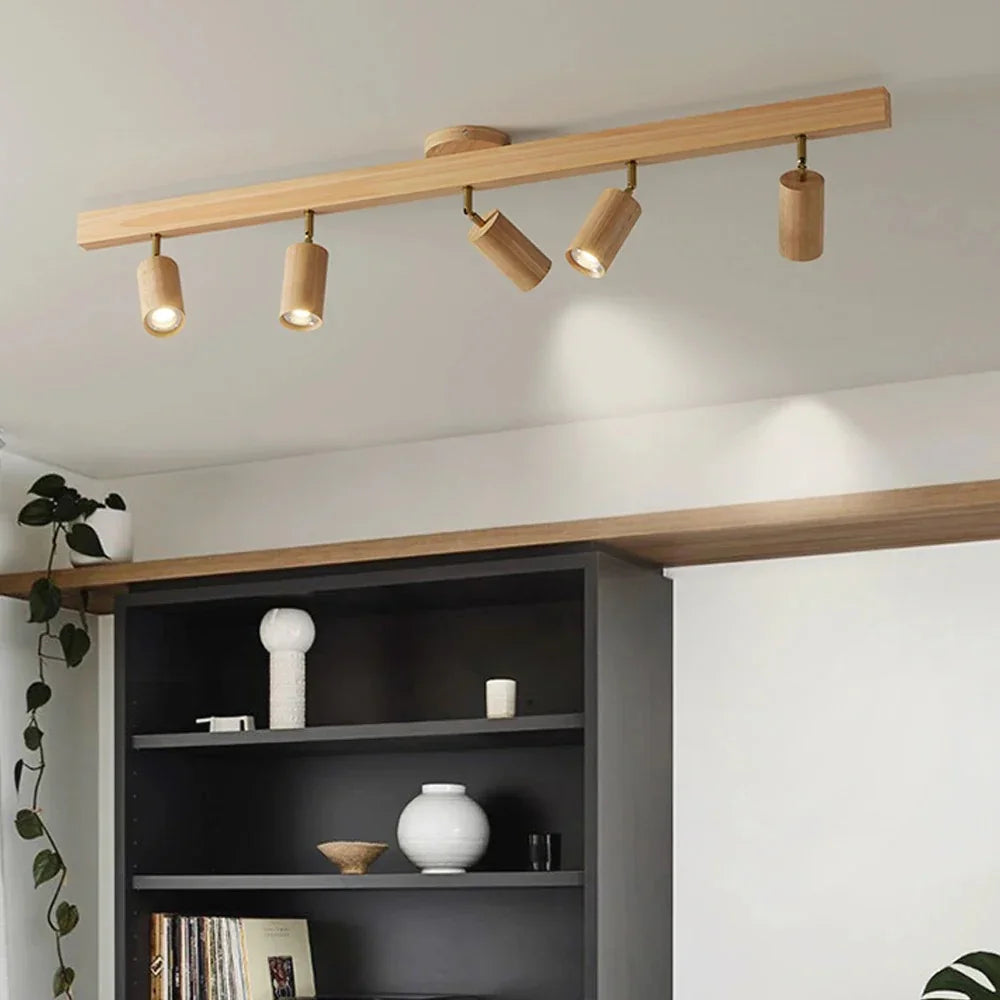 Elyse Collection | Ceiling Spotlight with Minimalist Wood Design | Stylish Illumination for Modern Kitchens and Spaces 3