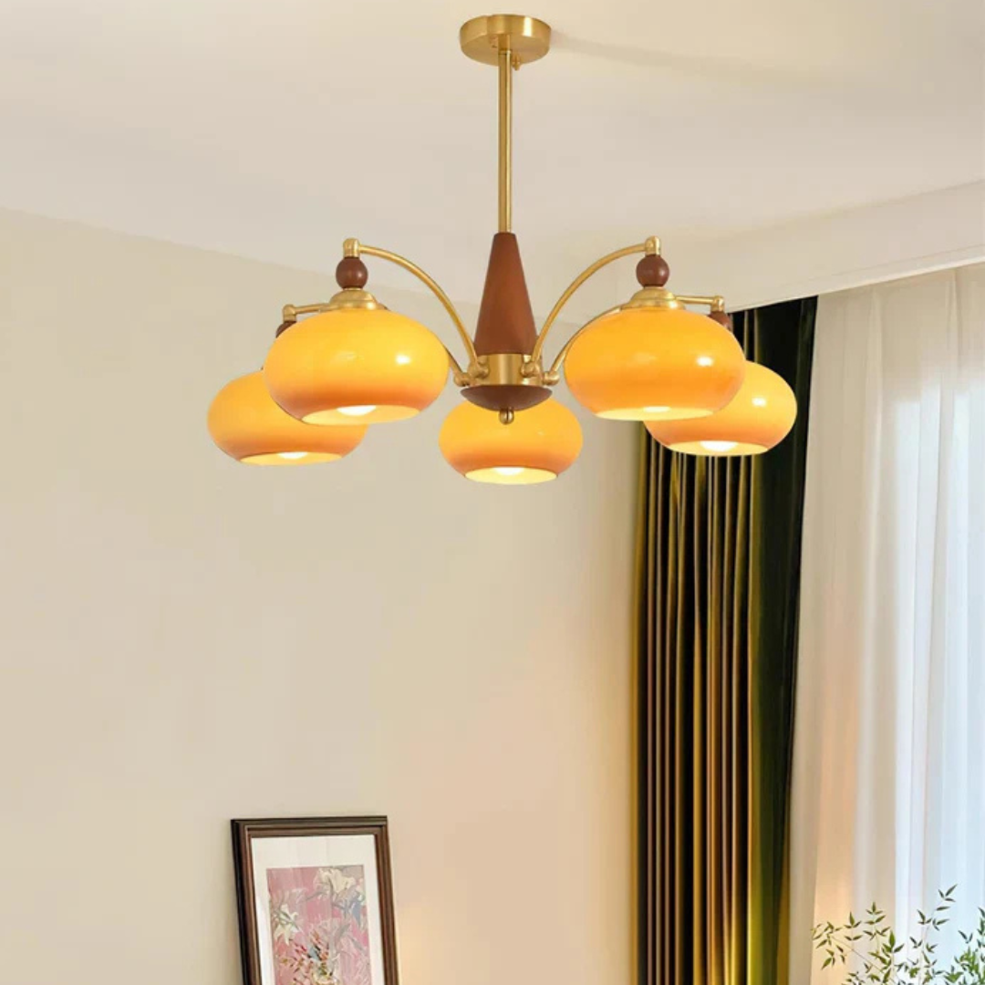 Flare Collection | Modern Chandelier Light with Elegant Design | Atmospheric Lighting for Cozy Living Spaces 1