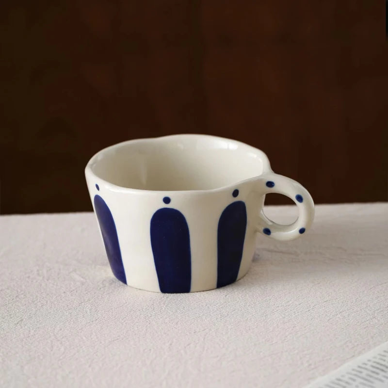 Geir Collection | Handmade Ceramic Mug with Hand-Painted Design | Stylish Coffee Cup for Daily Use 10