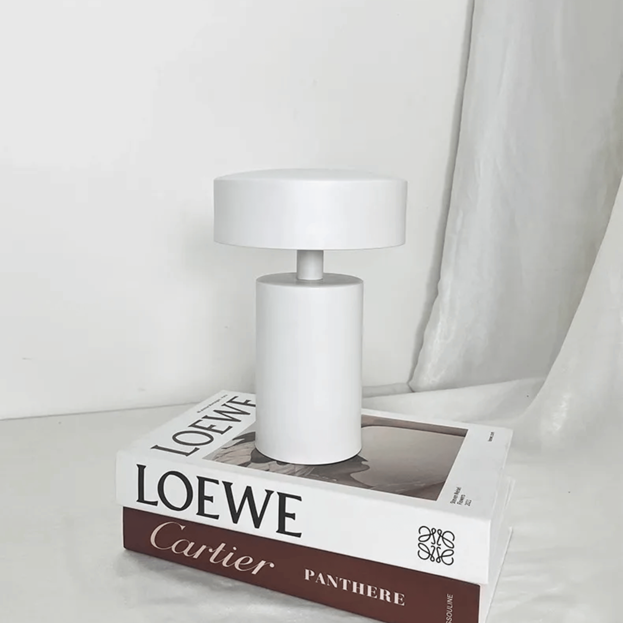 GlowCap | Rechargeable Table Lamp with Touch Control & Ambient Glow | Modern Design for Cozy Spaces 6