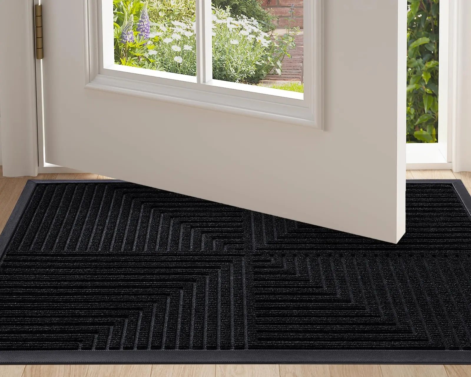 Heavy Duty Anti-Slip Doormat with Dirt-Repellent Surface | Versatile Front Door Mat for Indoor & Outdoor Use 2