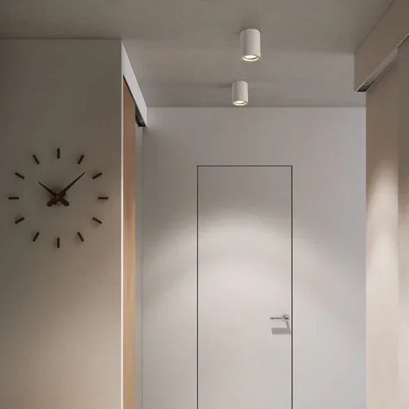 Jamie Collection | LED Downlights Surface Mounted Set with Industrial Design | Durable Cement Lighting for Modern Home Ambiance 5