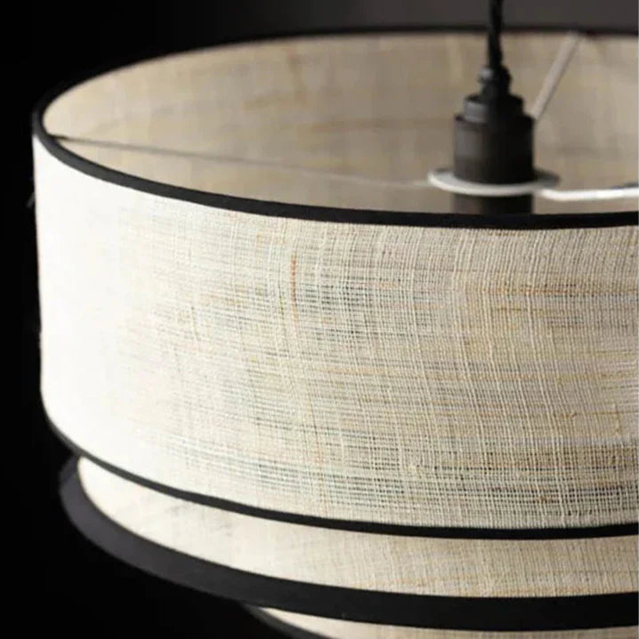 Japandi Collection | Handmade Beige Chandelier Light with Adjustable Height | Elegant Design for Serene Interiors 5