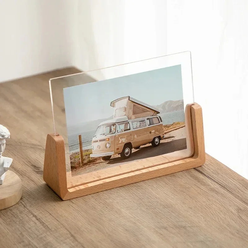 Kuranda Frame Collection | Modern Photo Frame with Beech Wood & Acrylic | Elegant Display for Cherished Memories 4