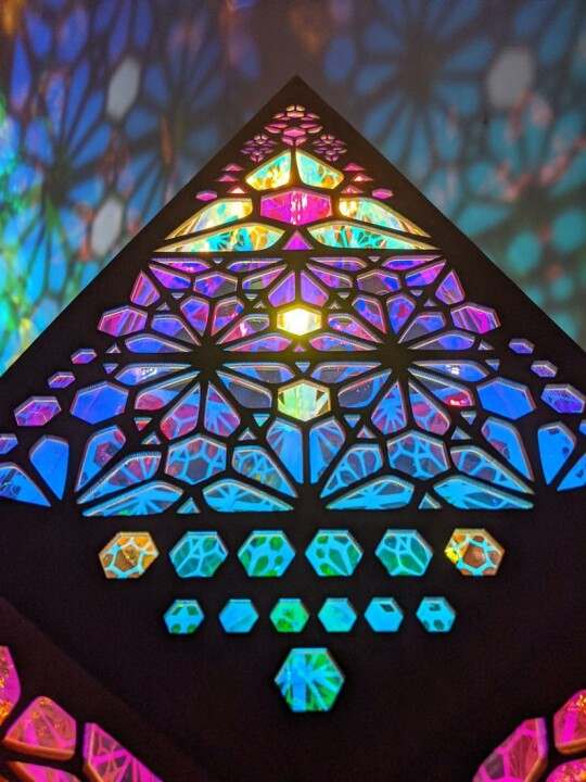 LED Table Lamp with Customizable Colors & Bohemian Design | Unique Bedroom Light for Serene Atmosphere 6