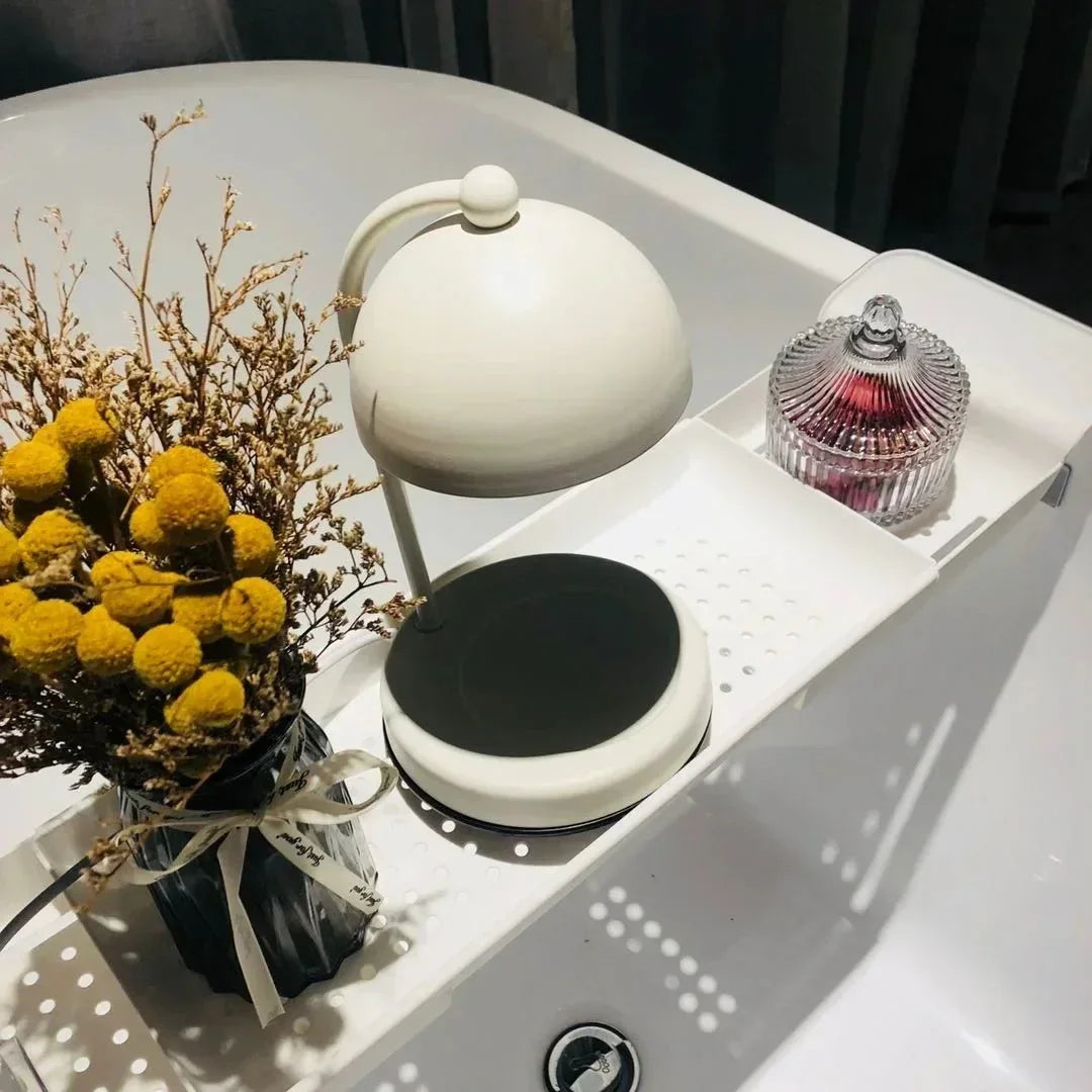 Lea Collection | Candle Warmer Lamp with Elegant Design | Cozy Light for Any Room 4