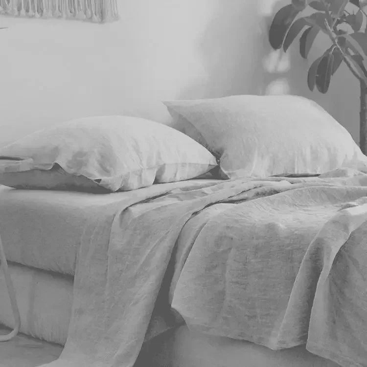 Linen Haven | Luxurious Bedding Set with 100% Washed Linen | Breathable Comfort for Cozy Sleep 10