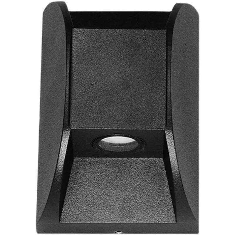 Livia | Outdoor Wall Lantern with Up-and-Down Lights | Waterproof Black Design for Elegant Illumination 3