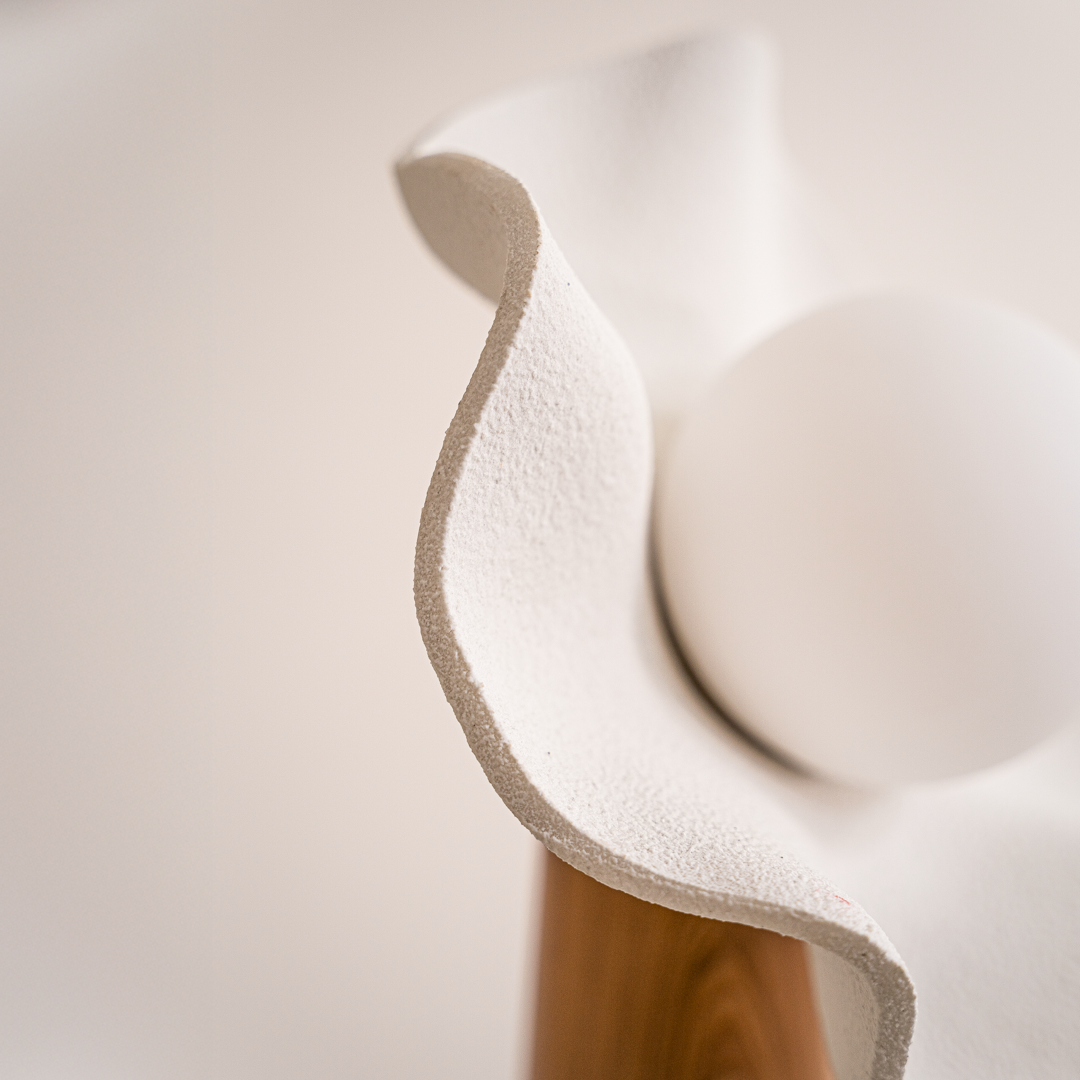 Lluís Collection | Decorative Table Lamp with Three Light Modes | Elegant Floral Design for Serene Interiors 4