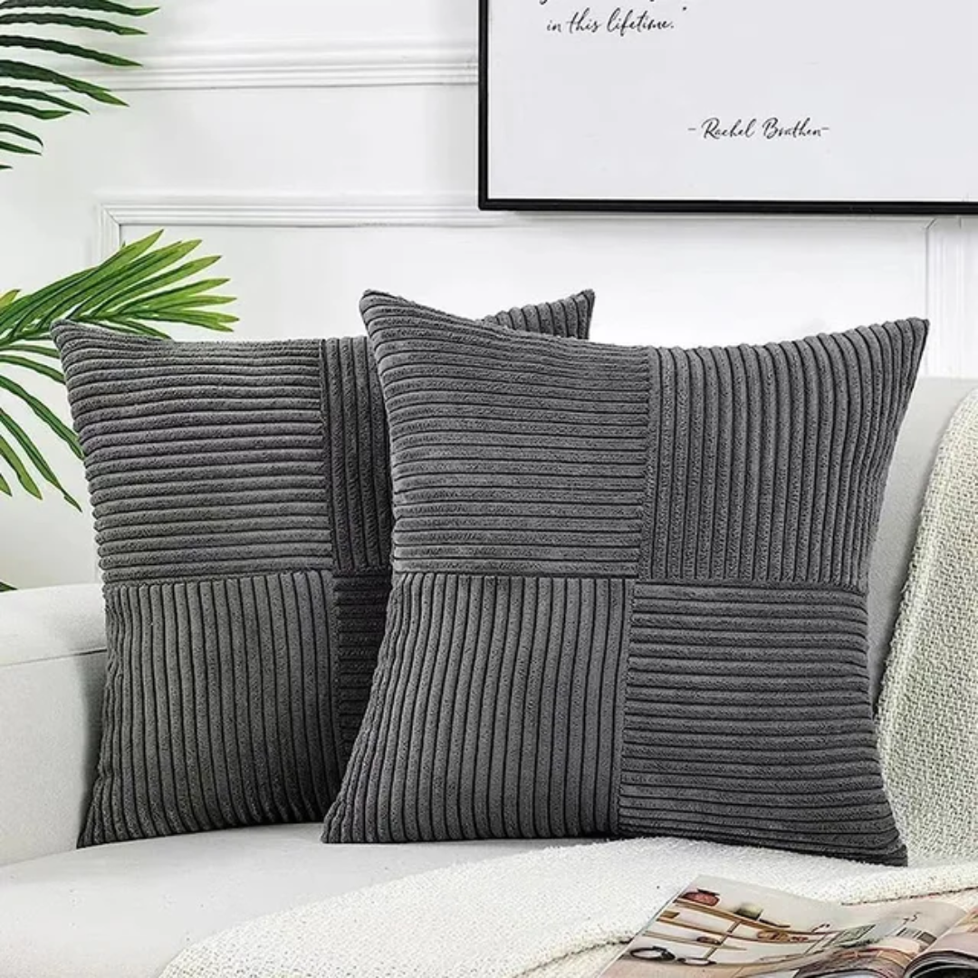 Luxury Decorative Pillows | Plush Throw Pillow with Hidden Zipper | Elegant Cushion for Home Decor 0