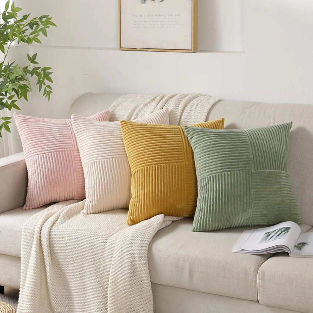 Luxury Decorative Pillows | Plush Throw Pillow with Hidden Zipper | Elegant Cushion for Home Decor 1