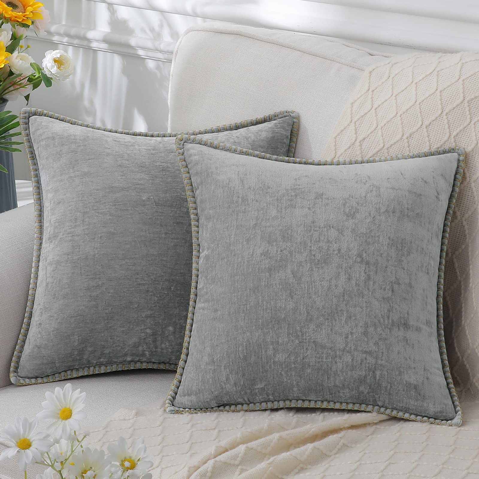 Luxury Throw Pillow | Velvety Soft Fabric for Elegant Home Decor 2