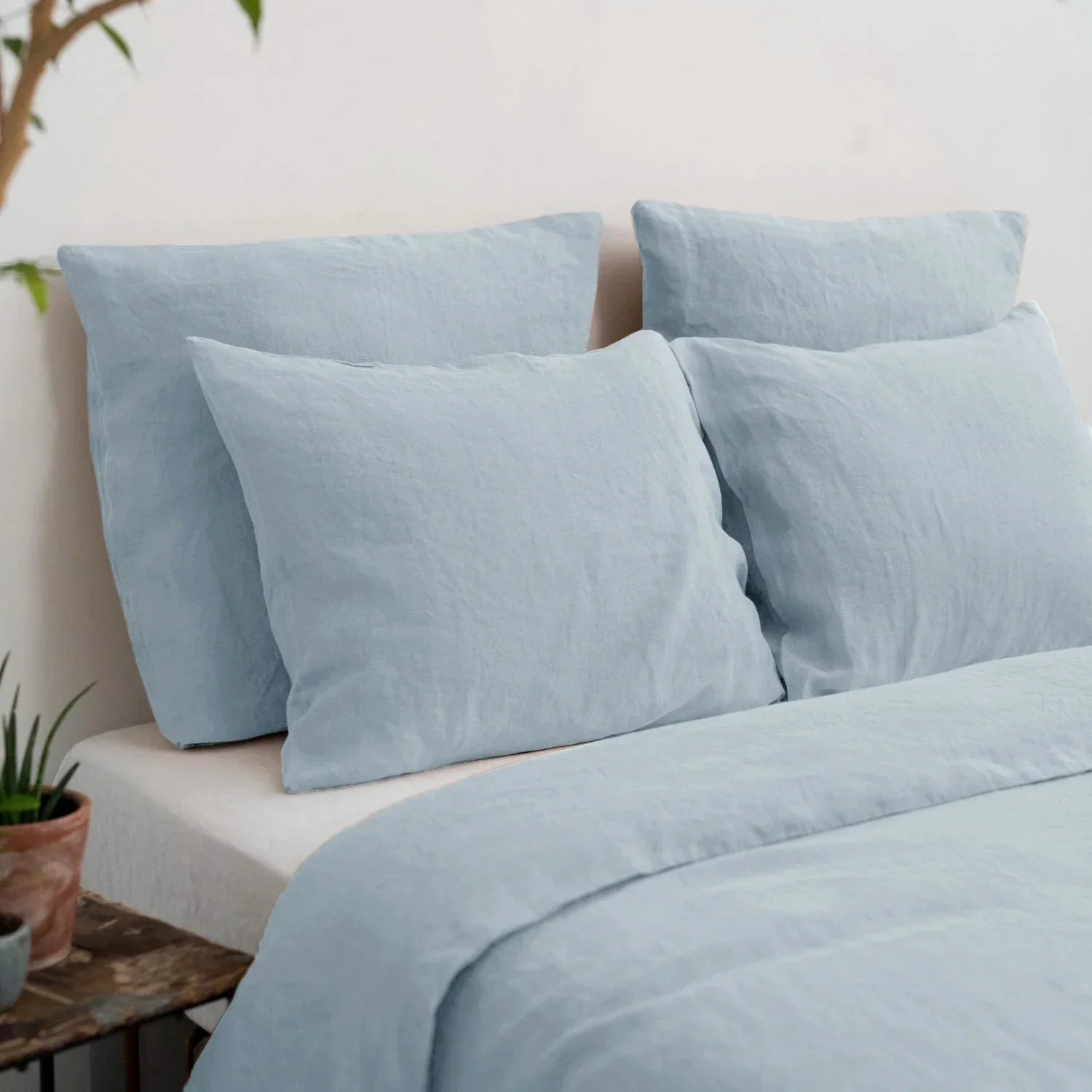 Marcel Collection | Pure Linen Bedding Set with Pompom Trim | Cozy Chic Bedroom Decor 7