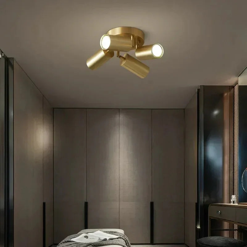 Marigold | Ceiling Spotlight with Brass Finish & Surface-Mounted Design | Elegant Lighting for Home Decor 3