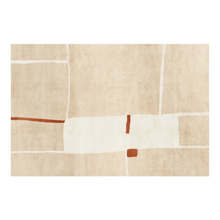 Minimalist Fluffy Rug with Non-Slip Backing | Soft Comfort for Cozy Interiors 14