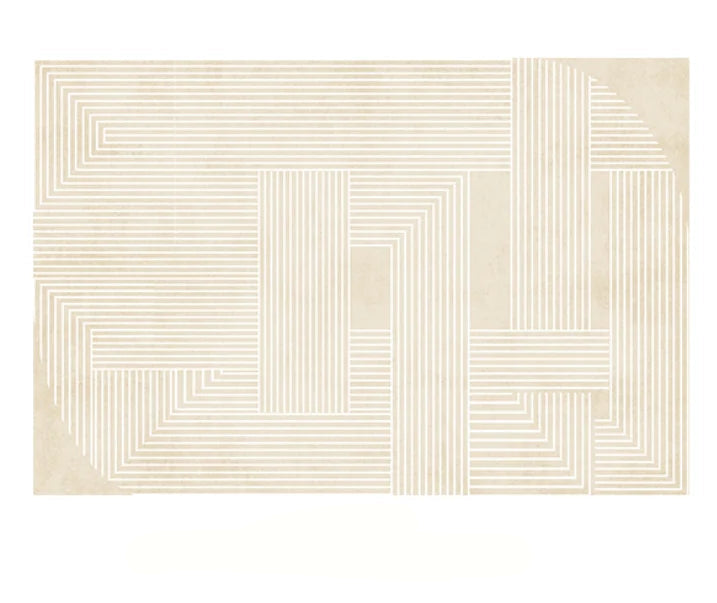 Minimalist Plush Rug with Non-Slip Backing | Soft Comfort for Modern Interiors 9