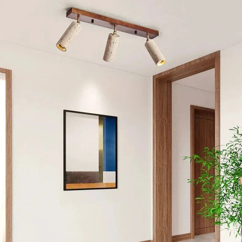 Modern Elegance | Flush Mount Ceiling Light with Adjustable LED Heads | Sophisticated Design for Dining Room Illumination 4