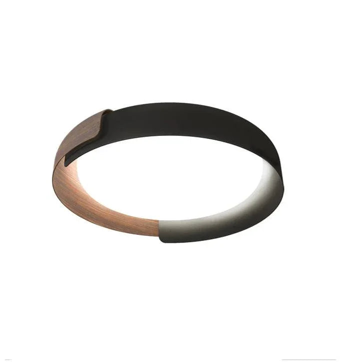 Modern Flush Mount Ceiling Light with Eye-Friendly LED Technology | Customizable Lighting for Relaxing Ambiance 0