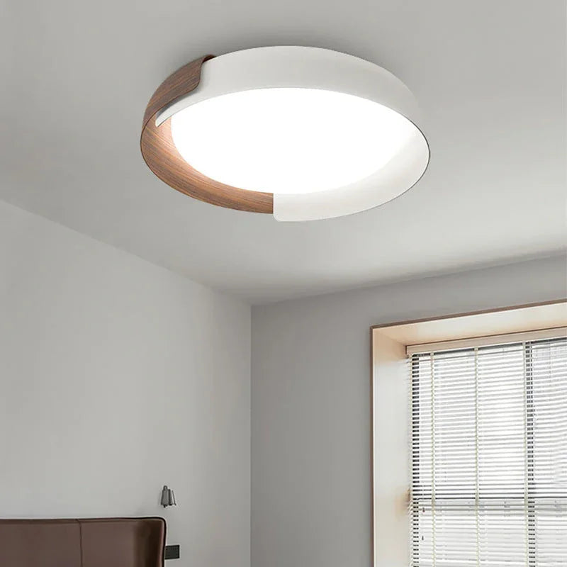 Modern Flush Mount Ceiling Light with Eye-Friendly LED Technology | Customizable Lighting for Relaxing Ambiance 2