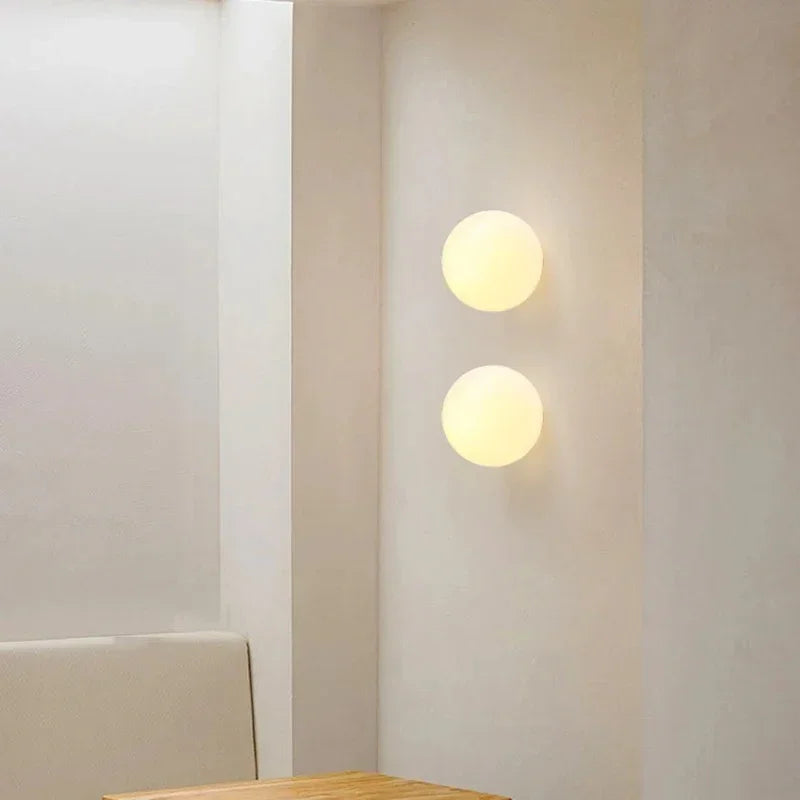 Modern Flush Mount Ceiling Light with White Glass Shade | Elegant Design for Soft Ambient Glow 6