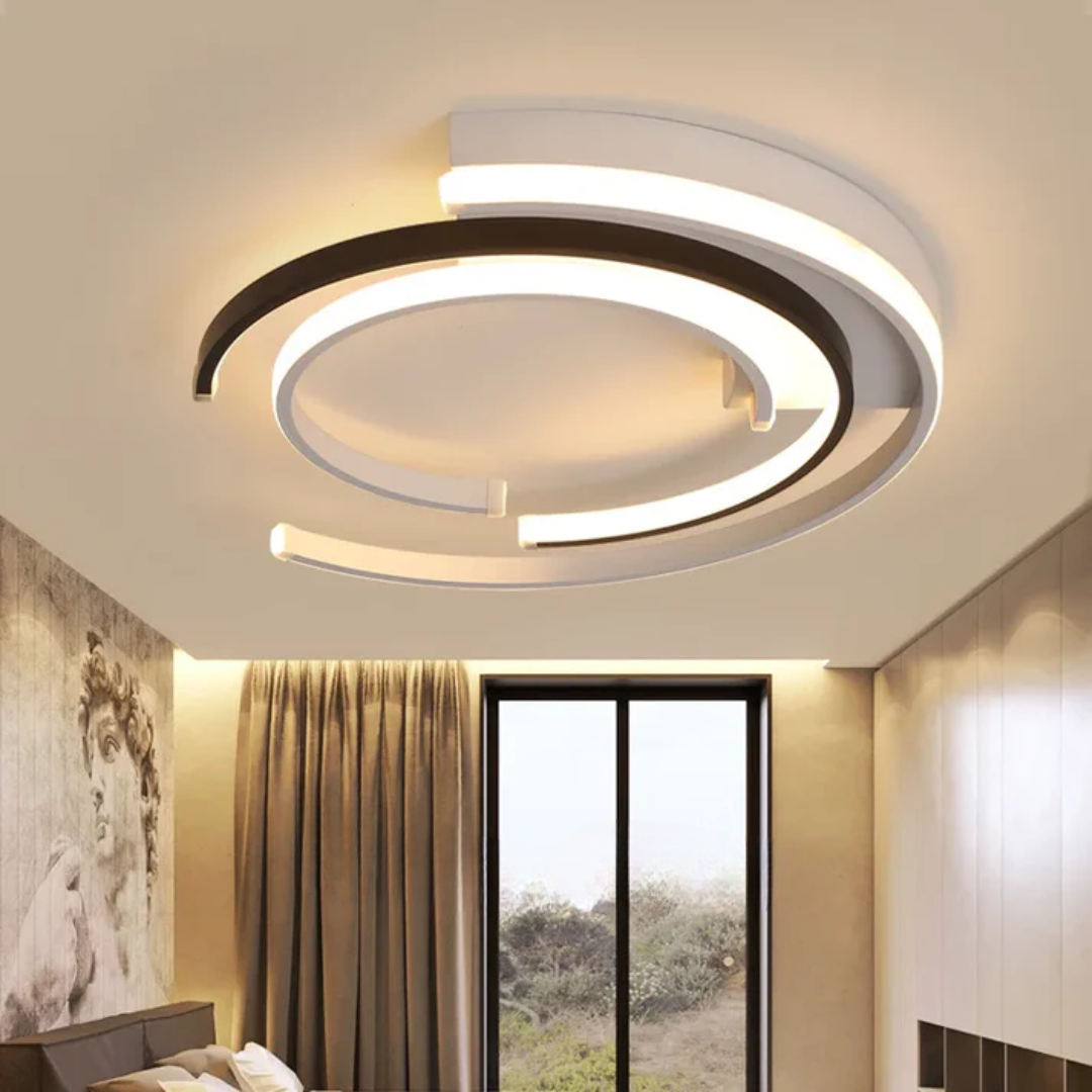 Modern LED Ceiling Light | Energy-Efficient Flush Mount Design for Elegant Illumination 1