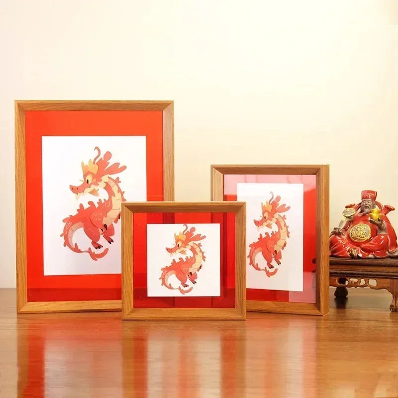 Modern Photo Frame | Vibrant Acrylic Design with Colorful Edges | Stylish Display for Cherished Memories 5